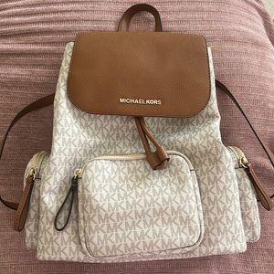 Michael Kors Backpack Cream like New